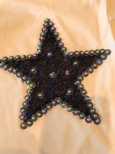 Load image into Gallery viewer, Elegant navy set with stunning coat, sequin detail top and trousers with belt