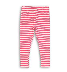 Bubblegum Pink Striped Leggings