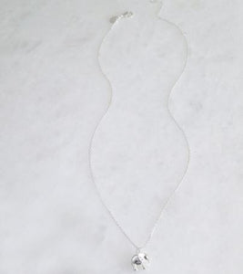 Silver Elephant Pendant Necklace