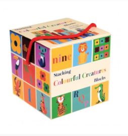 Colourful Creatures Stacking Blocks