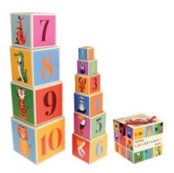 Colourful Creatures Stacking Blocks