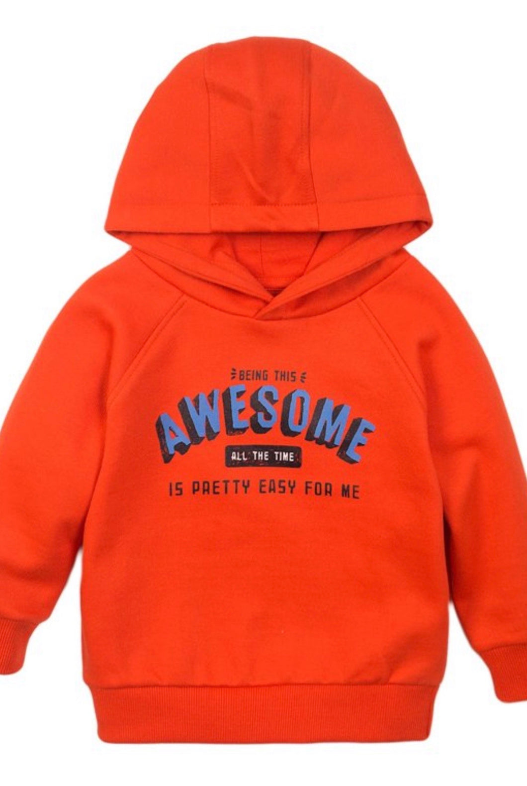 Orange Awesome Hooded Top